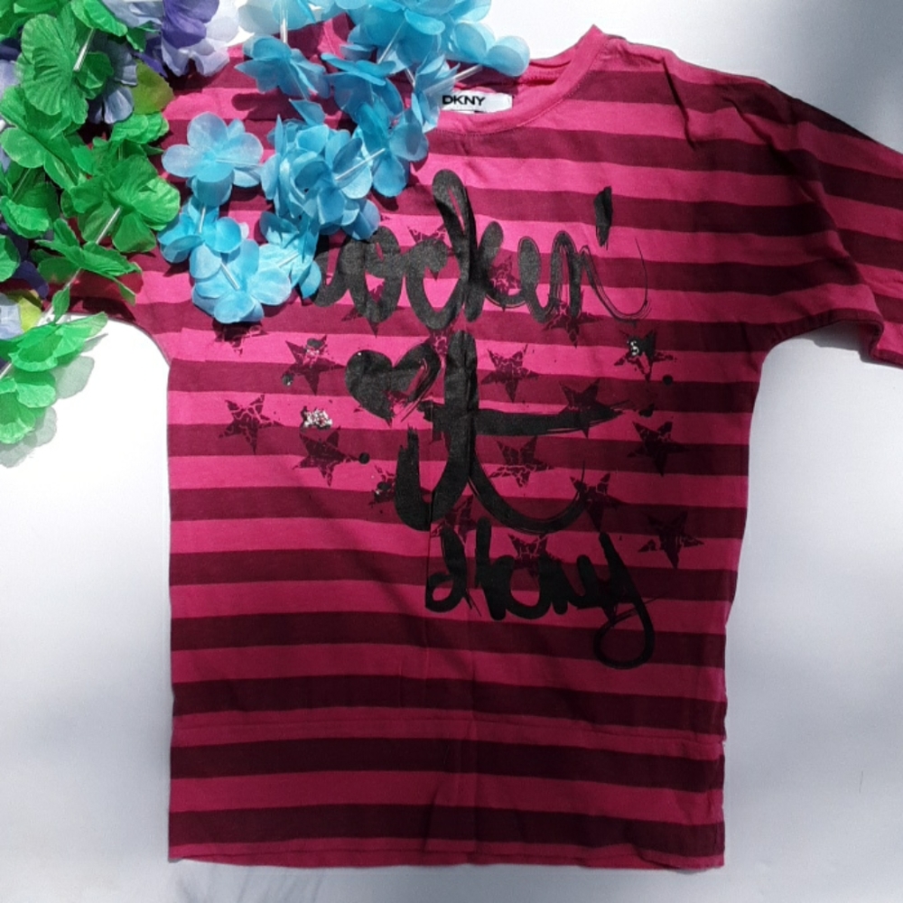 DKNY long sleeve girls Graphic shirt